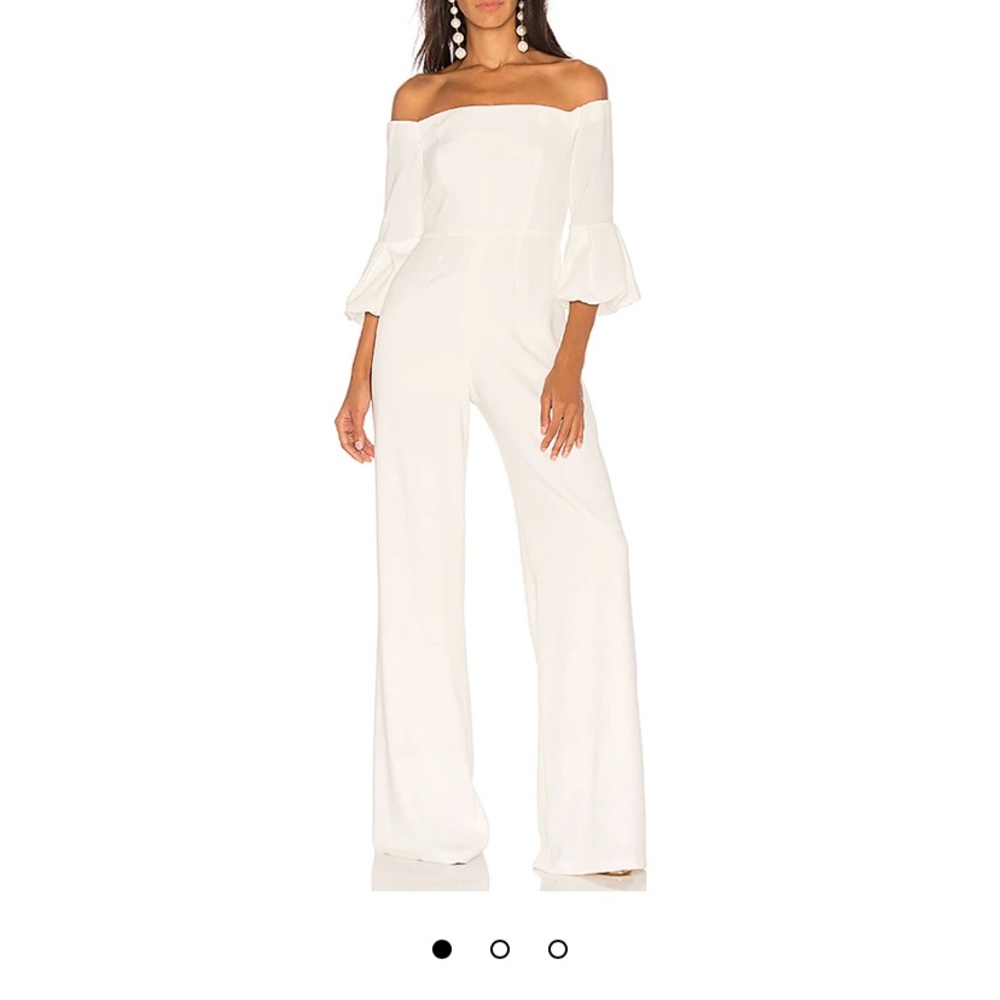 Jay Godfrey off shoulder jumpsuit